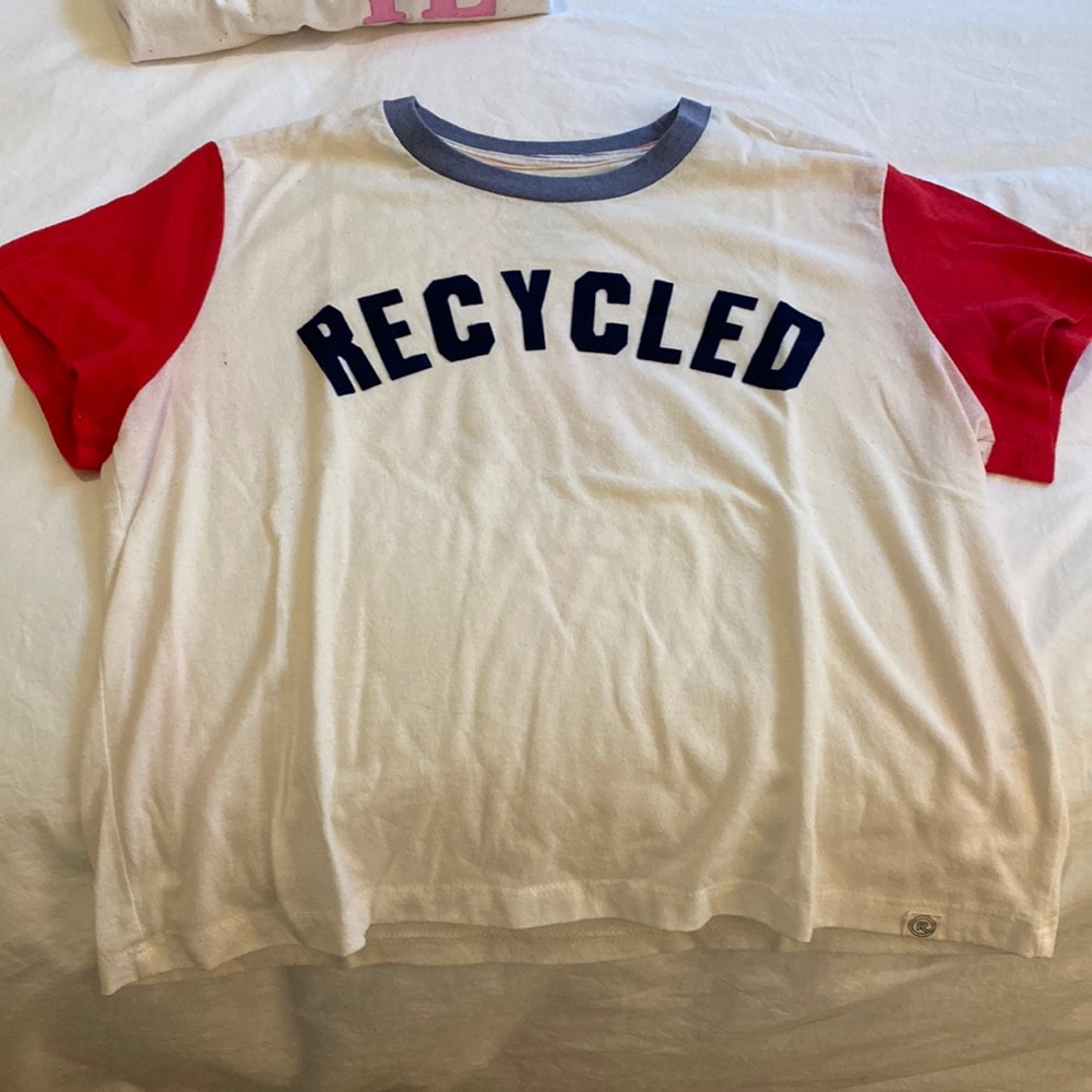 Marine Layered “Recycled” cropped tee